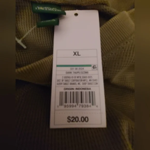 Wild Fable Womens Long Sleeve Boxy Waffle Knit T-Shirt - Dark Taupe - Picture 4 of 7